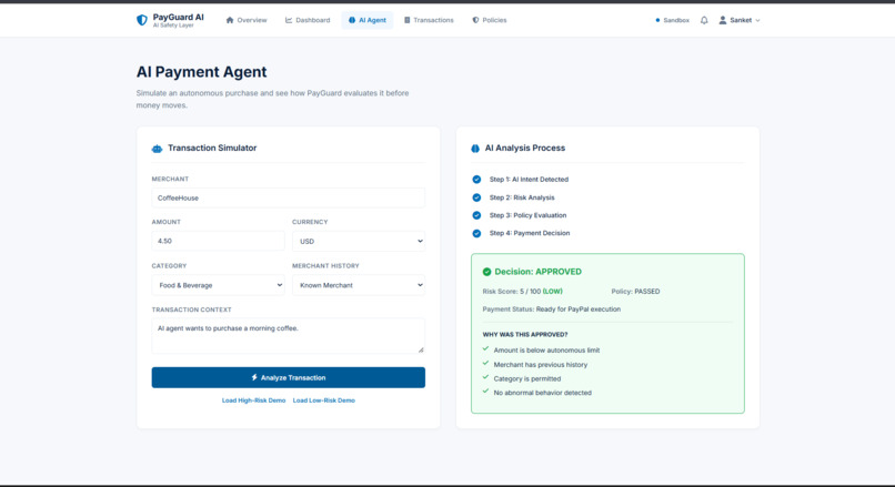 PayGuard_AI – screenshot 5