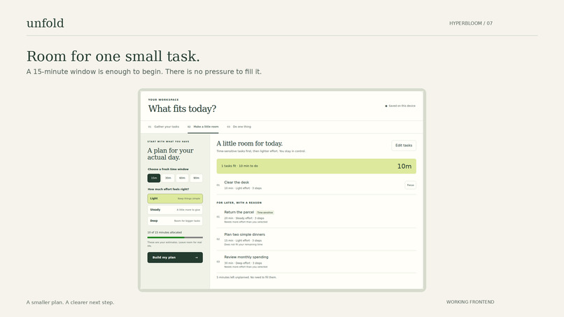 Unfold – screenshot 11
