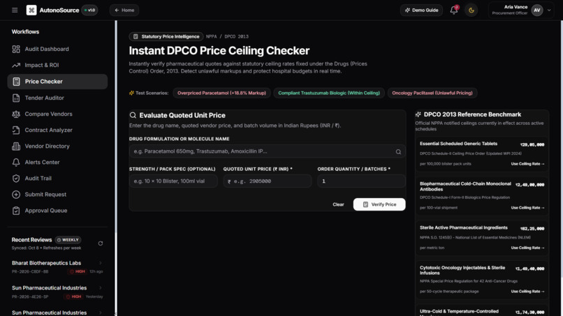 AutonoSource: PharmProcure AI – screenshot 10