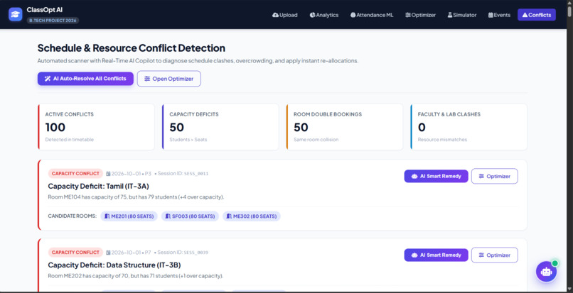 ClassOpt AI – Smart Classroom Optimizer – screenshot 7