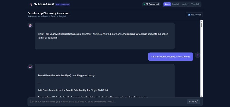 ScholarBot – screenshot 2