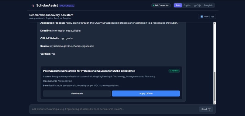 ScholarBot – screenshot 9