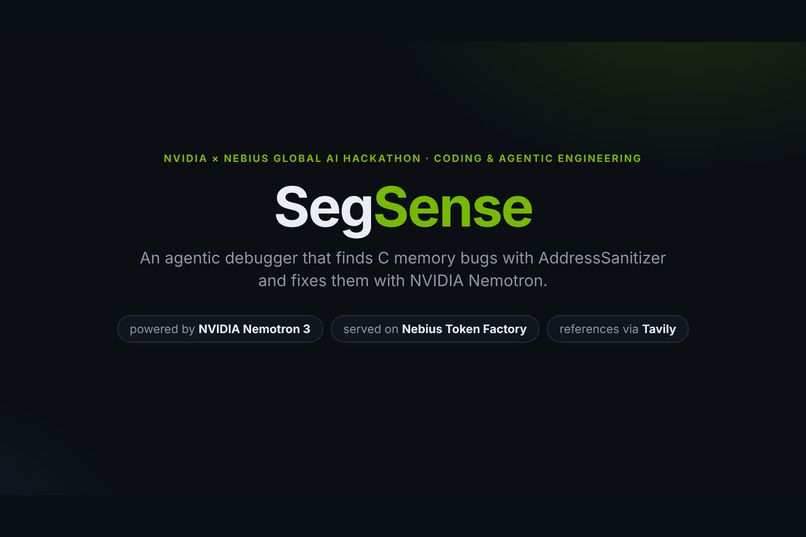 SegSense – Agentic Debugger for C Memory Bugs – screenshot 2