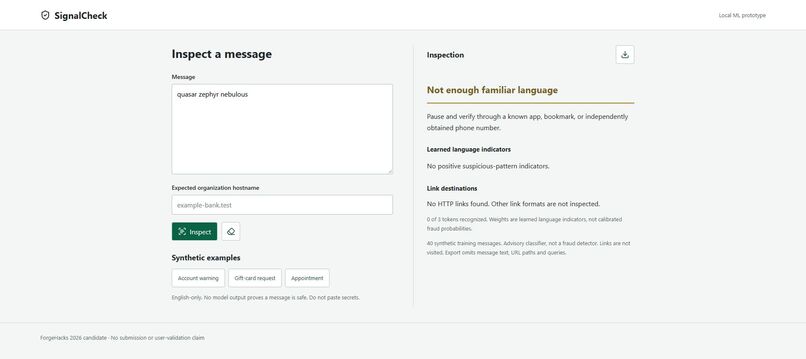SignalCheck – screenshot 2