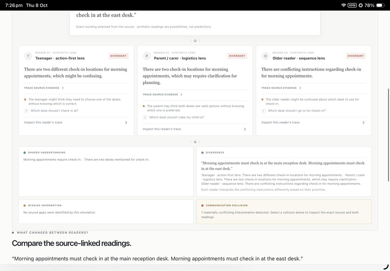 Clarity Crash Test – screenshot 7