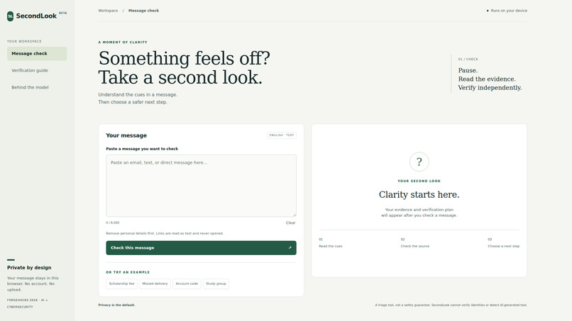 SecondLook – screenshot 1
