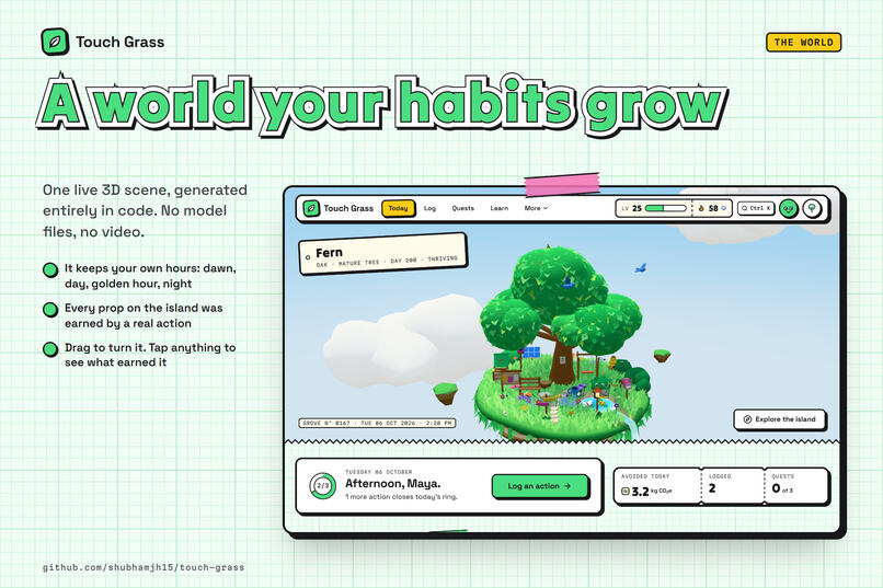 touch grass – screenshot 2