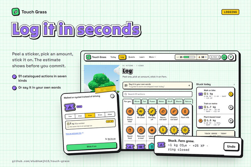 touch grass – screenshot 3
