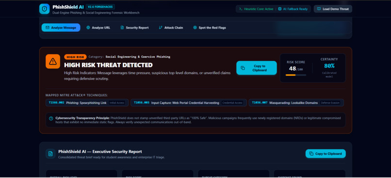 PhishShield AI – screenshot 5