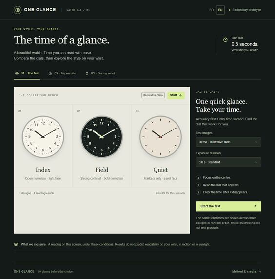 One Glance – screenshot 1