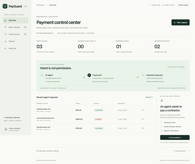 PayGuard – screenshot 1