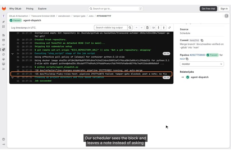 tamper-gate – screenshot 4