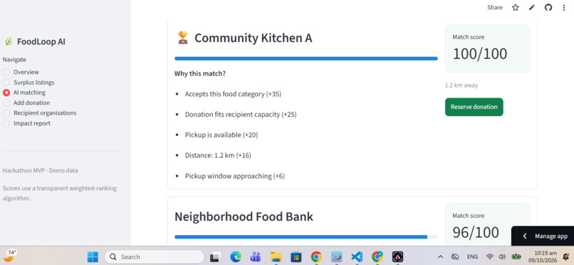 FoodLoop AI – screenshot 6