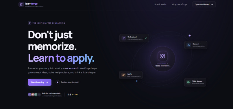 LearnForge – screenshot 1