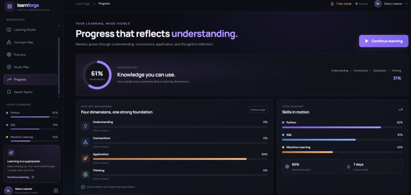 LearnForge – screenshot 7