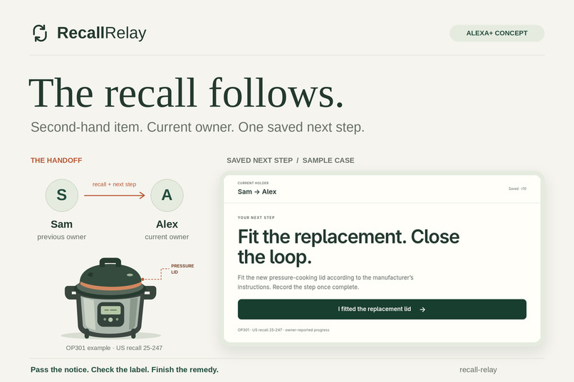 Recall Relay – screenshot 1
