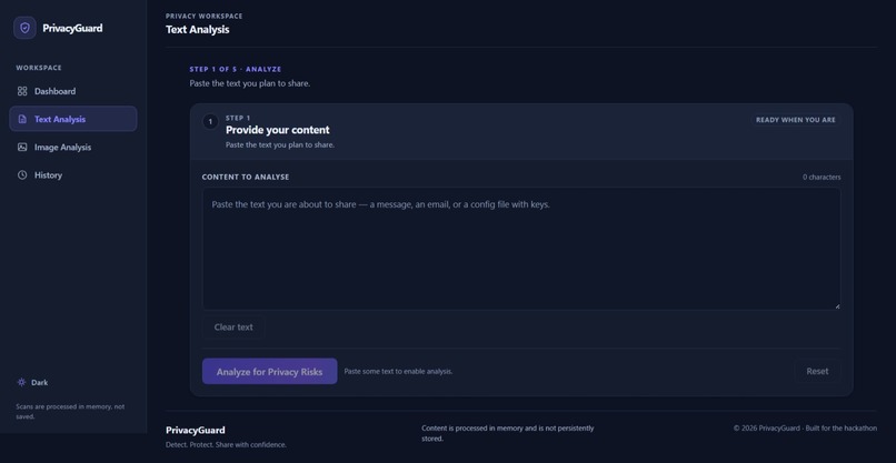 PrivacyGuard — AI-Powered Privacy Risk Analyzer – screenshot 3