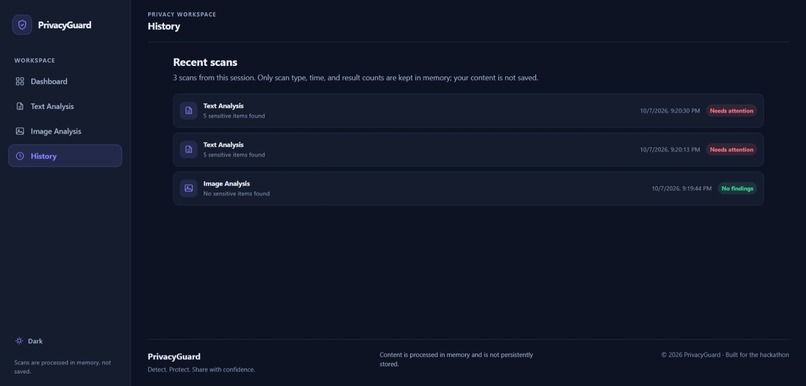 PrivacyGuard — AI-Powered Privacy Risk Analyzer – screenshot 10
