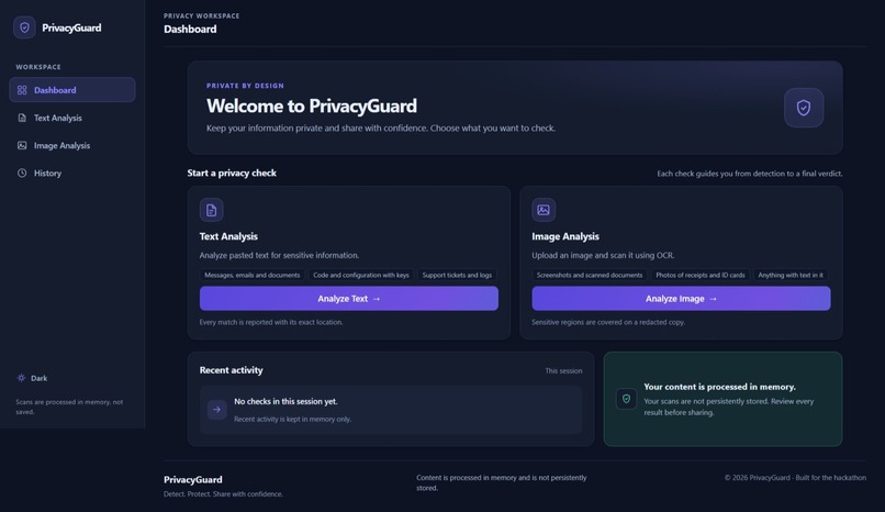 PrivacyGuard — AI-Powered Privacy Risk Analyzer – screenshot 2