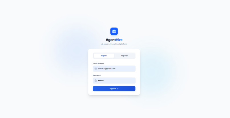 AI-Powered Multi-Agent Recruitment Platform – screenshot 1