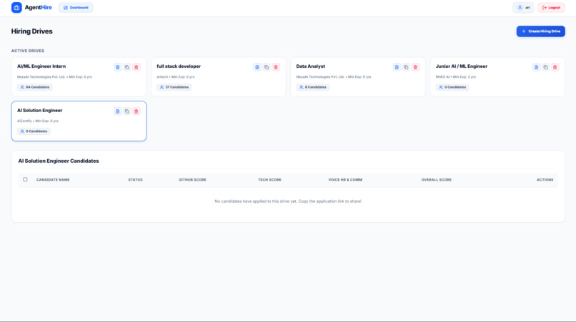 AI-Powered Multi-Agent Recruitment Platform – screenshot 4
