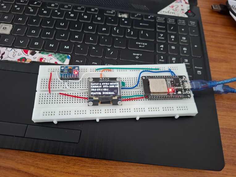Real-Time Vibration-Based Fault Detector – screenshot 6