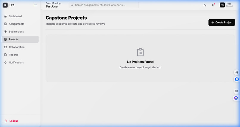 Automated Project Evaluation Hub Plagiarism Detection        – screenshot 14