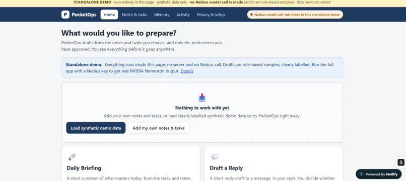  PocketOps – screenshot 3