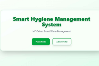 AI-Powered Smart Hygiene Management System