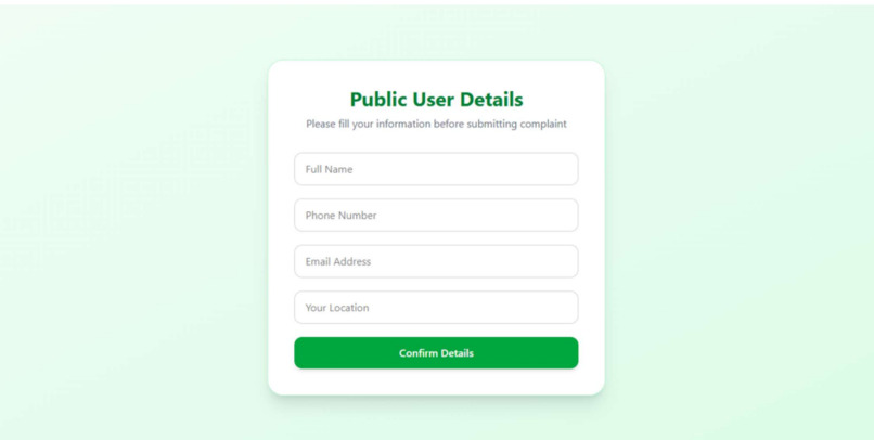 AI-Powered Smart Hygiene Management System – screenshot 2