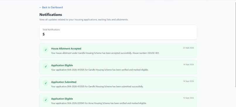 State Housing Board Allotment and waitlist status Portal  – screenshot 7