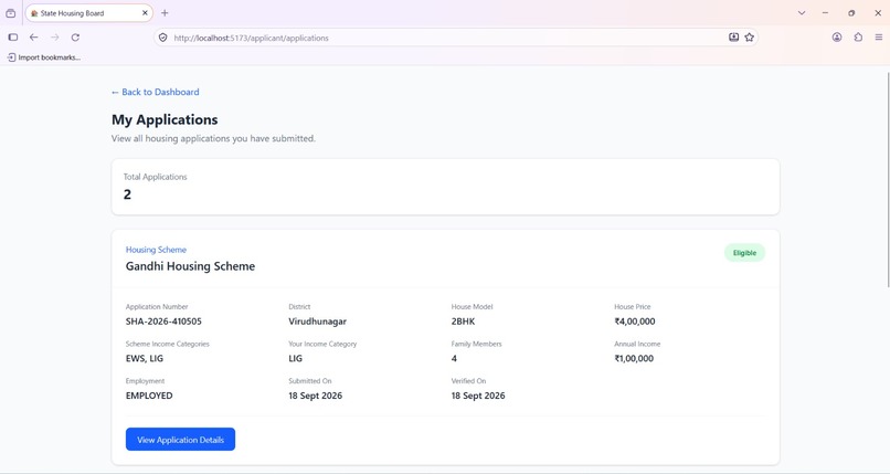 State Housing Board Allotment and waitlist status Portal  – screenshot 14
