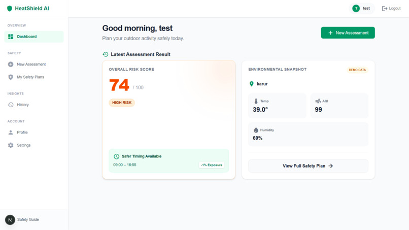 HeatShield AI – screenshot 2