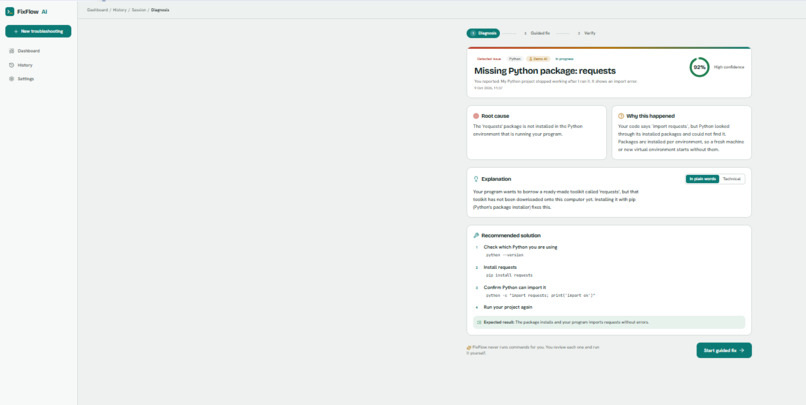 FixFlow AI – screenshot 3