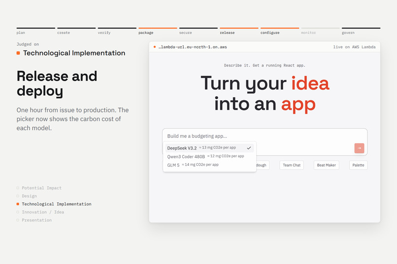 Prompt to Prod – screenshot 6