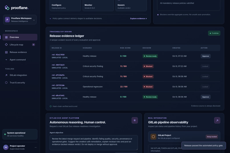 Prooflane – screenshot 3