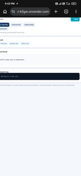 NurseStudy AI – screenshot 2