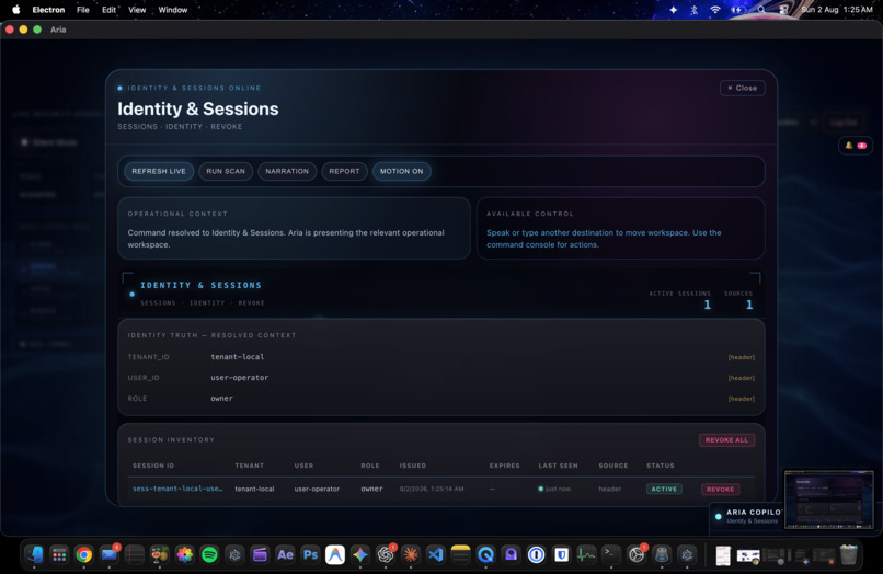 aria-sec – screenshot 5