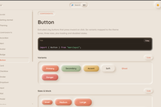 MarclayUI: Soft UI library for React