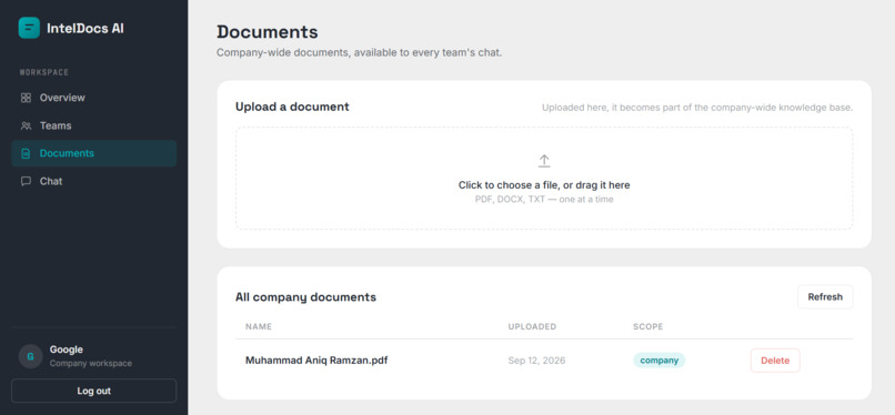 IntelDocs AI – screenshot 3