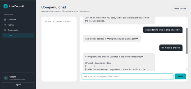 IntelDocs AI – screenshot 4