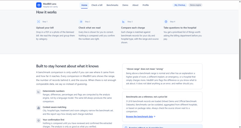 MedBill Lens – screenshot 2