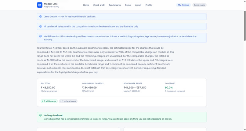 MedBill Lens – screenshot 4