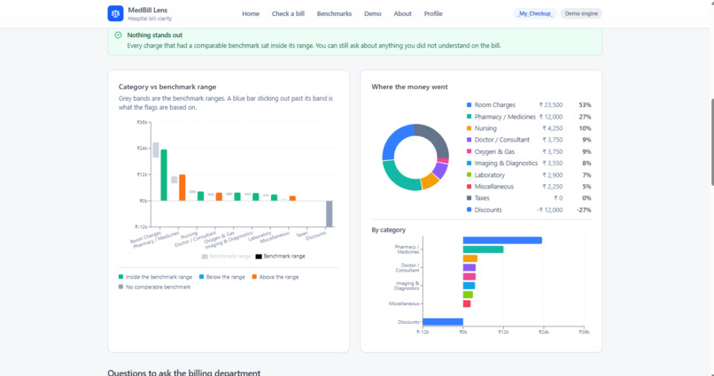 MedBill Lens – screenshot 5