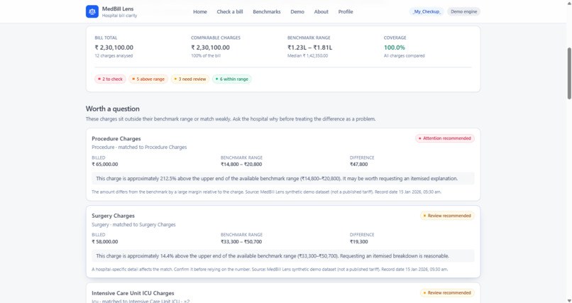 MedBill Lens – screenshot 6