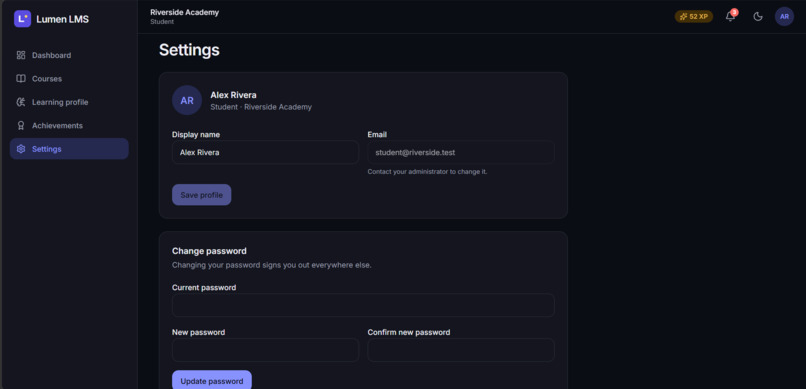 AI-Driven Smart Learning Management System – screenshot 6