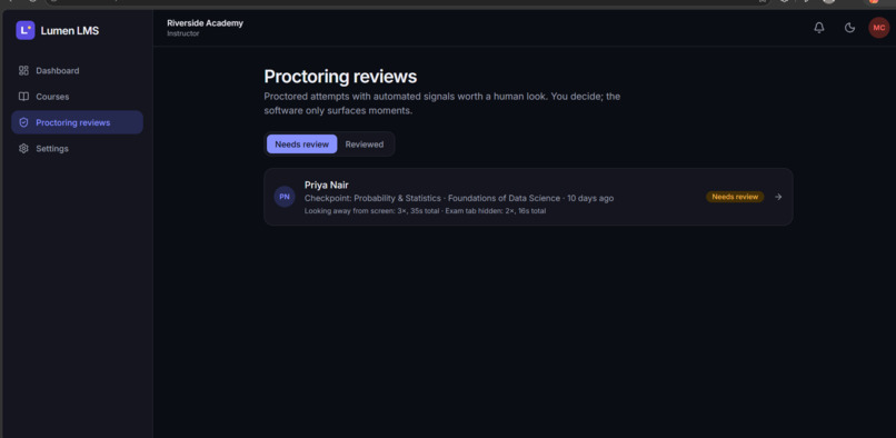 AI-Driven Smart Learning Management System – screenshot 8