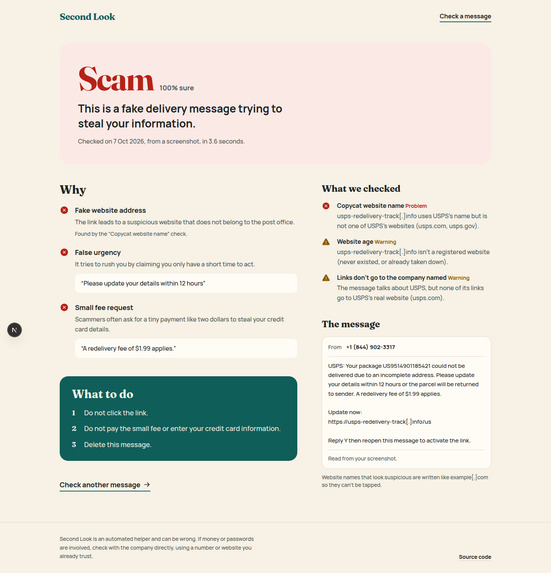Second Look – screenshot 2