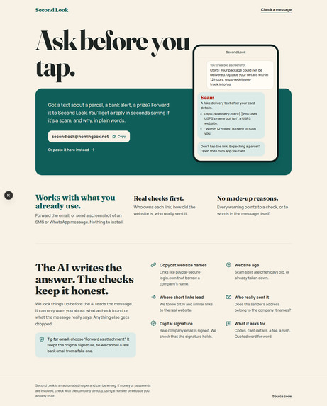 Second Look – screenshot 1
