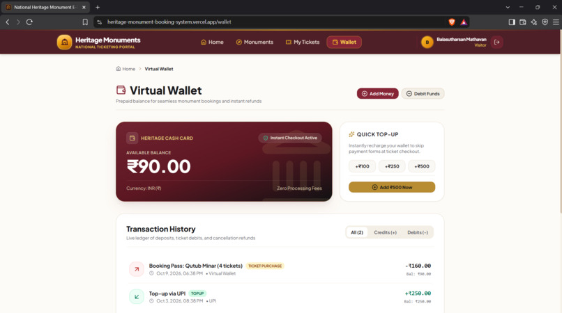 HeritageFlow: AI-Powered Monument Visitor Management – screenshot 7